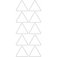 10837 - Label Size 60mm x 52mm - 2450 labels per roll
