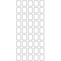 10840 - Label Size 15mm x 19mm - 15030 labels per roll