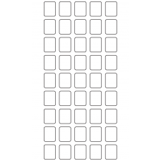 10840 - Label Size 15mm x 19mm - 15030 labels per roll 