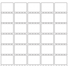 10842 - Label Size 40mm x 30mm - 10330 labels per roll 