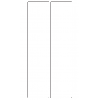 10844 - Label Size 58mm x 260mm - 520 labels per roll
