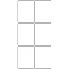 10845 - Label Size 82mm x 110mm - 1220 labels per roll 