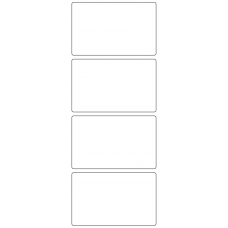 10847 - Label Size 110mm x 69mm - 950 labels per roll 