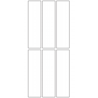 10850 - Label Size 30mm x 110mm - 1840 labels per roll