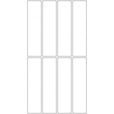 10852 - Label Size 34mm x 136mm - 2000 labels per roll 
