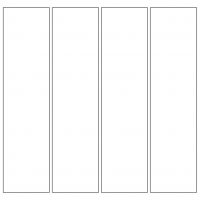 10856 - Label Size 51mm x 204mm - 1340 labels per roll