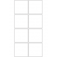 10866 - Label Size 72mm x 72mm - 1860 labels per roll