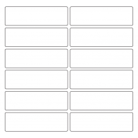 10878 - Label Size 100mm x 30mm - 4130 labels per roll