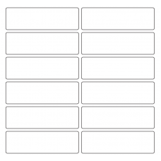 10878 - Label Size 100mm x 30mm - 4130 labels per roll 