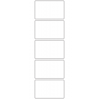 10885 - Label Size 77mm x 48mm - 1340 labels per roll
