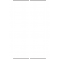 10887 - Label Size 80mm x 290mm - 470 labels per roll