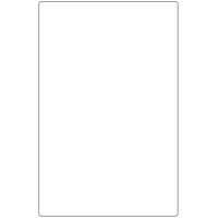 10890 - Label Size 149mm x 229mm - 300 labels per roll