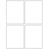 10892 - Label Size 75mm x 99mm - 1340 labels per roll