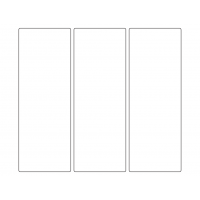 10893 - Label Size 65mm x 180mm - 1100 labels per roll