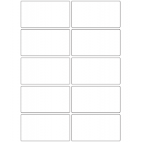 10895 - Label Size 100mm x 55mm - 2400 labels per roll