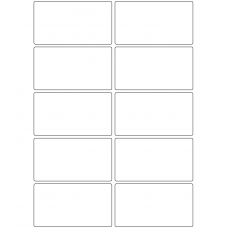 10895 - Label Size 100mm x 55mm - 2400 labels per roll 