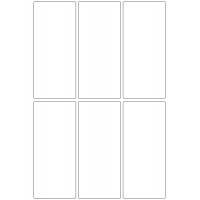 10896 - Label Size 70mm x 160mm - 1270 labels per roll