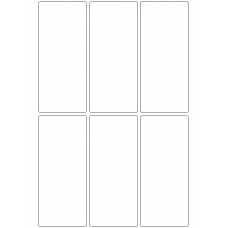 10896 - Label Size 70mm x 160mm - 1270 labels per roll 