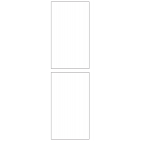 10897 - Label Size 97mm x 170mm - 390 labels per roll