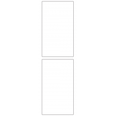 10897 - Label Size 97mm x 170mm - 390 labels per roll 