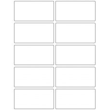 10901 - Label Size 92mm x 46mm - 2760 labels per roll 