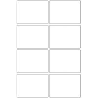 10909 - Label Size 90mm x 65mm - 2000 labels per roll