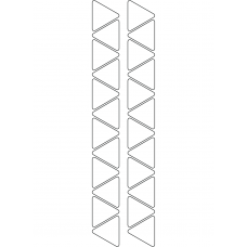 10914 - Label Size 31mm x 35mm - 5690 labels per roll 
