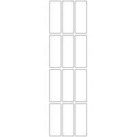 10920 - Label Size 25mm x 70mm - 2840 labels per roll