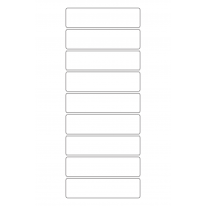 10921 - Label Size 115mm x 30mm - 2130 labels per roll 