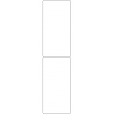 10933 - Label Size 86mm x 174.5mm - 390 labels per roll 