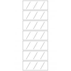 10938 - Label Size 110mm x 40mm - 1590 labels per roll 