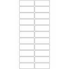10949 - Label Size 63.5mm x 24mm - 5220 labels per roll 