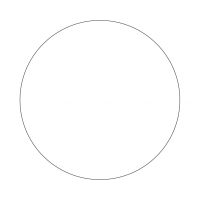 10952 - Label Size 200mm dia - 310 labels per roll