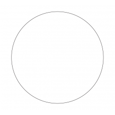 10952 - Label Size 200mm dia - 310 labels per roll 