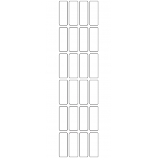 10953 - Label Size 16mm x 45mm - 5750 labels per roll 