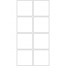 10958 - Label Size 70mm x 70mm - 1900 labels per roll 