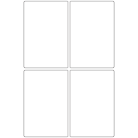 10964 - Label Size 73mm x 110mm - 1220 labels per roll