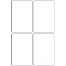 10964 - Label Size 73mm x 110mm - 1220 labels per roll 