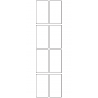 10969 - Label Size 33.8mm x 64mm - 2080 labels per roll