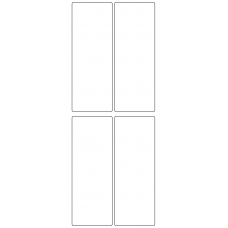 10970 - Label Size 52mm x 140mm - 960 labels per roll 