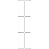 10971 - Label Size 35mm x 90mm - 1500 labels per roll
