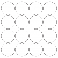 10972 - Label Size 50mm dia - 5340 labels per roll