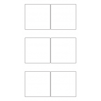 10980 - Label Size 74mm x 74mm - 1420 labels per roll