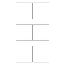 10980 - Label Size 74mm x 74mm - 1420 labels per roll 