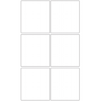 10987 - Label Size 94mm x 105mm - 1270 labels per roll