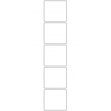 10992 - Label Size 60mm x 55mm - 1200 labels per roll 