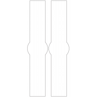 10996 - Label Size 80mm x 377mm - 370 labels per roll