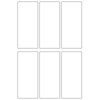 10997 - Label Size 52mm x 119mm - 1650 labels per roll