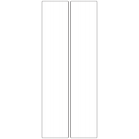 11002 - Label Size 49mm x 250mm - 550 labels per roll