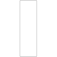 11004 - Label Size 60mm x 200mm - 340 labels per roll